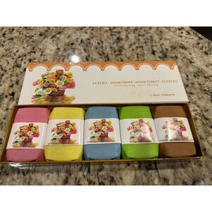 Ben Rickert Soaps Luxury Perfumed 5 Cakes Vintage Box Floral Scented Gift Set